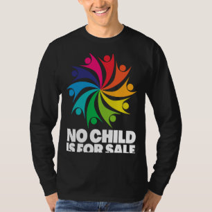 Camiseta Salve As Crianças Acabe Com o Tráfico de Crianças