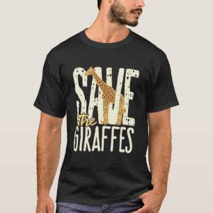 Camiseta Salve as Girafas Girafa Lover