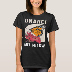 Camiseta Salve As Monarcas Plante Leite de Erva Butterfly N