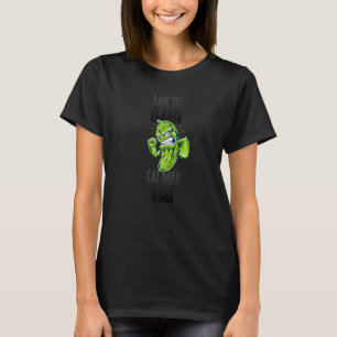 Camiseta Salve as Plantas coma mais Carne Anti Vegano