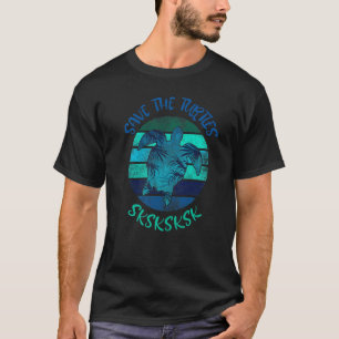 Camiseta Salve as Tartarugas SkSkSk E Eu Oop Gíria da Inter