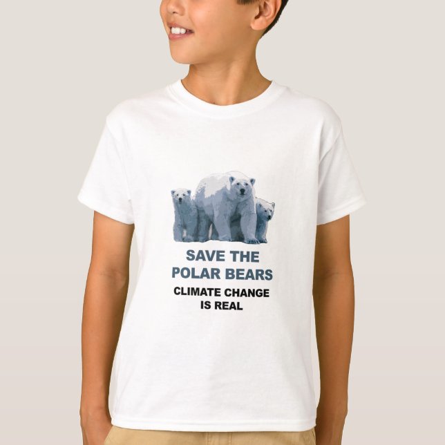 Camiseta Salve as Ursos Polares (Frente)
