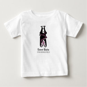 Camiseta Salve BATS - Animais ameaçados - fauna selvagem