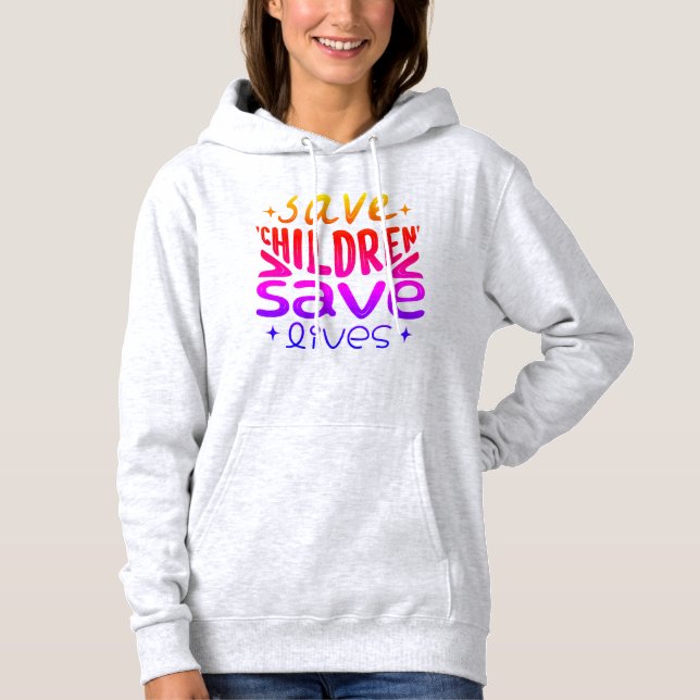 Camiseta Salve Crianças, Salve Vidas (Frente)