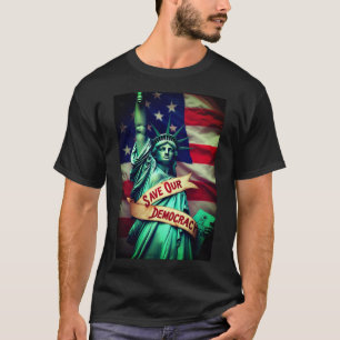Camiseta Salve Democracia Impeach Trump
