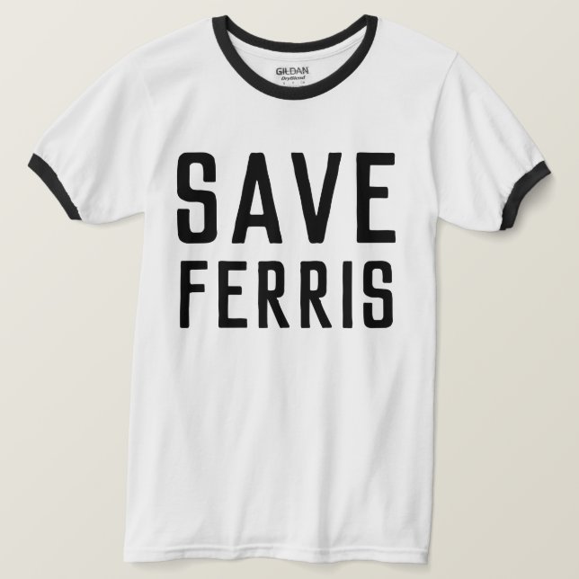 CAMISETA SALVE FERRIS (Frente do Design)