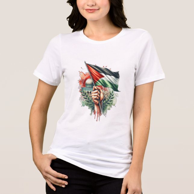 CAMISETA SALVE GAZA (Frente)