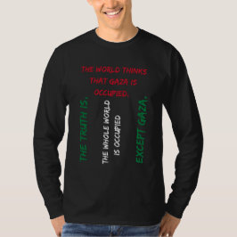 Camiseta Salve Gaza, Tee Free Palestina - Cor da B