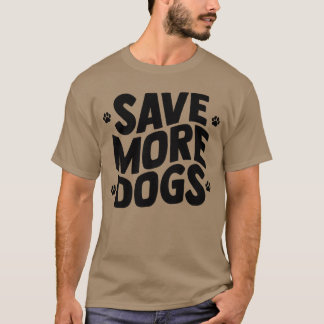 Camiseta Salve mais cachorros amigos garoto