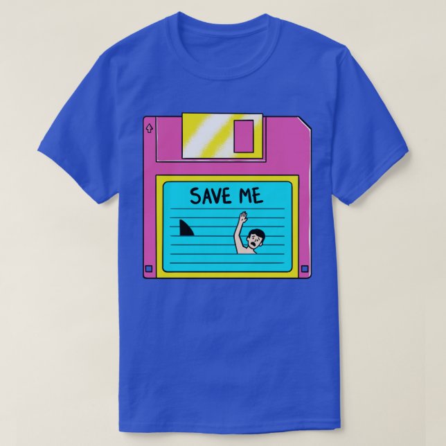 Camiseta Salve-me (Frente do Design)