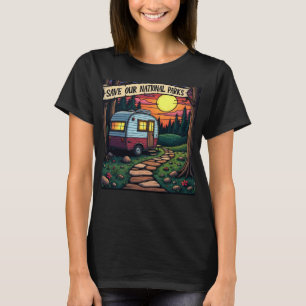 Camiseta Salve nossa Floresta Nacional