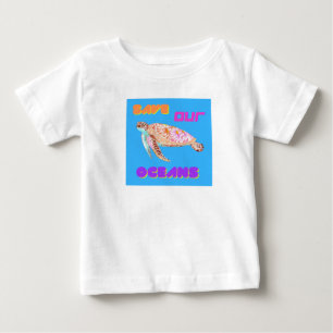 Camiseta Salve nossa tartaruga oceânica