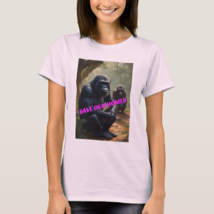 Camiseta Salve nossas casas