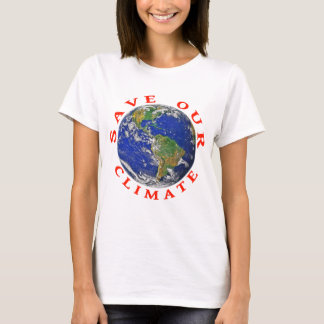 Camiseta Salve Nosso Clima com a Terra