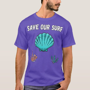 Camiseta Salve nosso oceano Surf, Salve nossos mares T 3