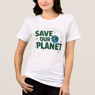 Camiseta Salve nosso planeta