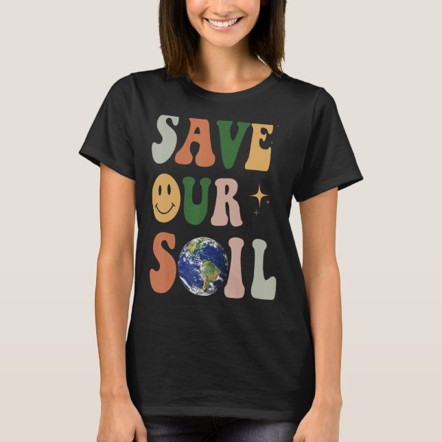 Camiseta Salve Nosso Suporte De Solo Salve Movimento De Sol (Frente)