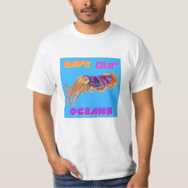 Camiseta Salve nossos oceanos