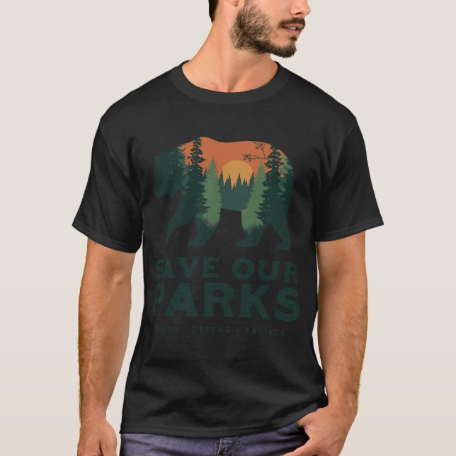 Camiseta Salve Nossos Parques (Frente)