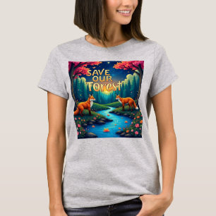 Camiseta Salve nossos parques nacionais