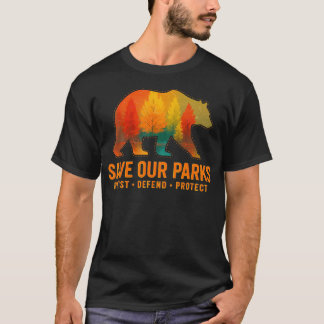 Camiseta Salve Nossos Parques Resistir Parque Nacional Vint