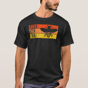 Camiseta Salve O Abelhas De Bumblebee Retro Beekeeper 2