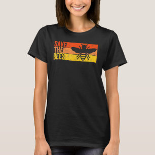 Camiseta Salve O Abelhas De Bumblebee Retro Beekeeper 2