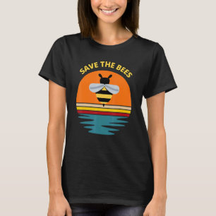 Camiseta Salve O Ambiente De Verão De Abelhas