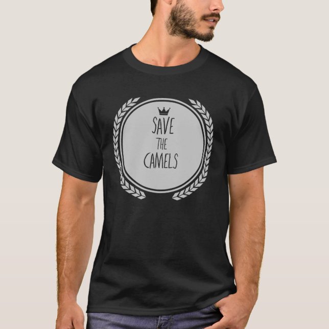 Camiseta Salve O Camelo Animal Dos Camelos (Frente)