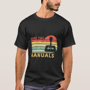 Camiseta Salve O Carro De Transmissão De Ual Do Stick