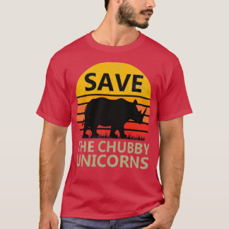 Camiseta Salve O Chubby Unicorn Essential