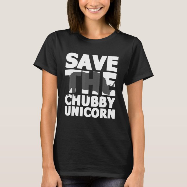 Camiseta Salve O Chubby Unicórnio Rhino Africa Safari Rhino (Frente)