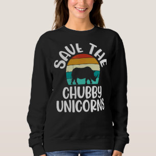 Camiseta Salve O Chubby Unicorns Retro Vintage Rhino Unic