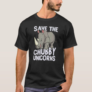 Camiseta Salve o Chubby Unicórns Rhino Vintage 3