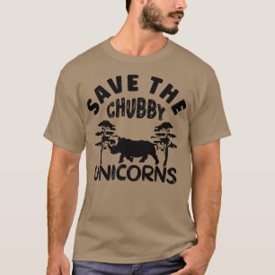 Camiseta Salve O Chubby UnicornsDireitos Animais