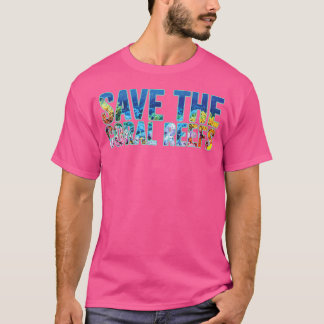 Camiseta Salve O Dissipador Scuba De Recifes De Coral