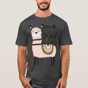 Camiseta Salve o drama do seu lama