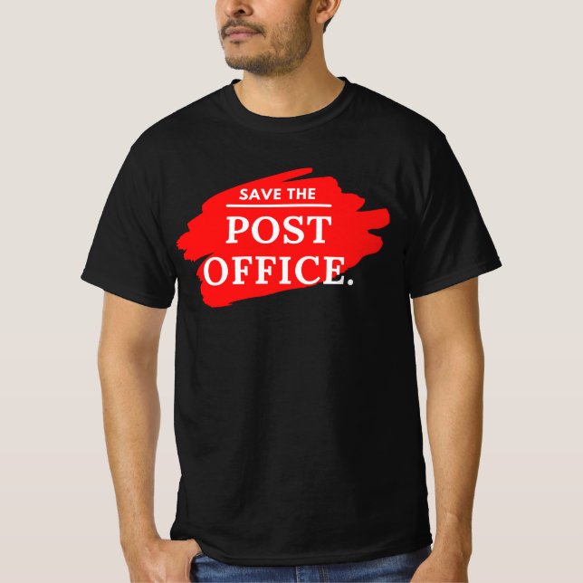 Camiseta Salve o Escritório de Posto USPS US (Frente)