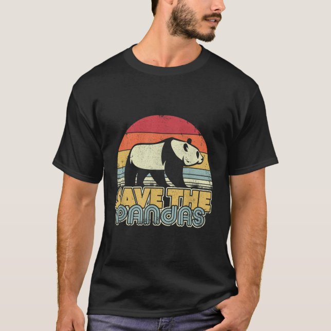 Camiseta Salve O Estilo De Pandas Panda (Frente)