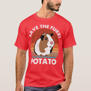 Camiseta Salve O Furry Potato Funny Guiné Pig 137