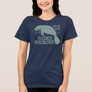 Camiseta Salve O Gato De Batatas Flutuantes
