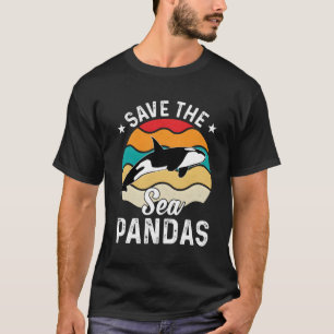 Camiseta Salve O Mar Pandas Orca Er Whale