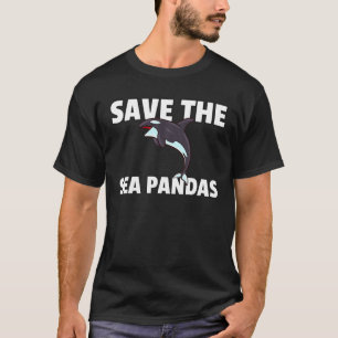 Camiseta Salve O Mar Pandas Orca Whale Killer Whale