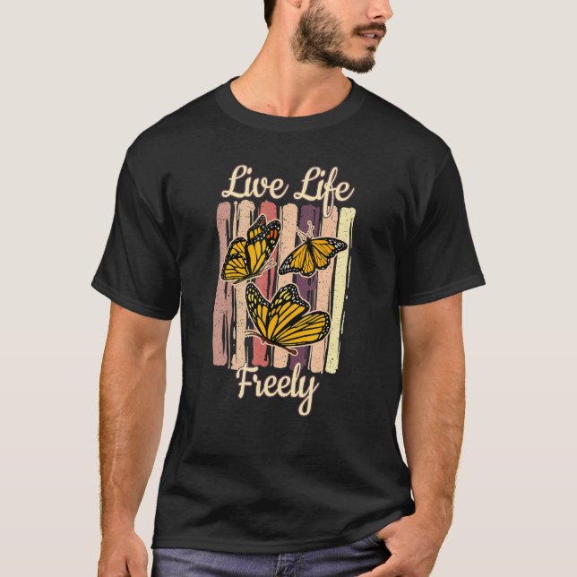 Camiseta Salve o Monarca da Borboleta dos Monarcas (Frente)
