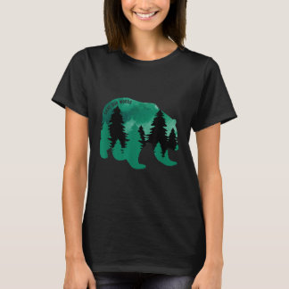 Camiseta Salve o nosso Urso de Proteção Ambiental das Flore