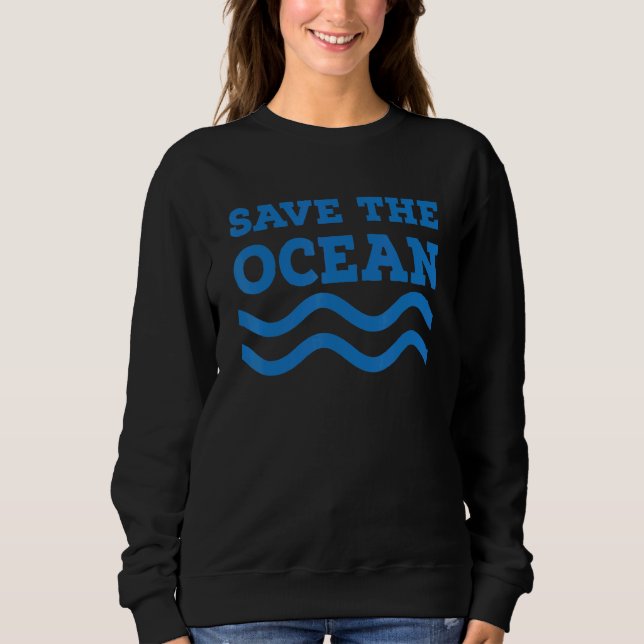 Camiseta Salve O Oceano (Frente)