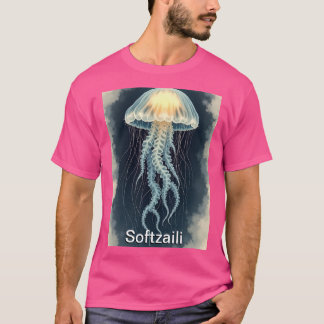 Camiseta Salve o oceano com o peixe Zaili"