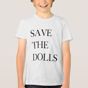 Camiseta Salve O Oficial Das Bonecas Para Proteger As Bonec