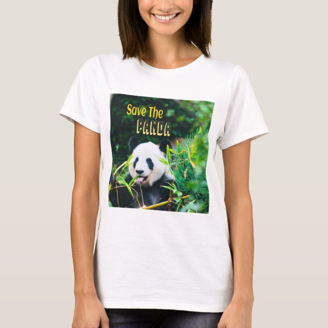 Camiseta Salve O Panda (Frente)