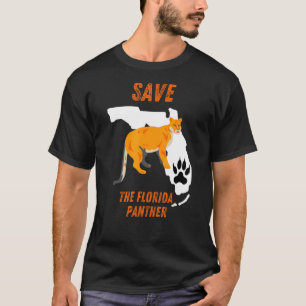 Camiseta Salve O Pantera Da Flórida